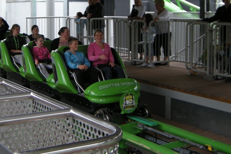 Ben 10 Ulitimate Mission Roller Coaster Ride at Drayton Manor Theme Park