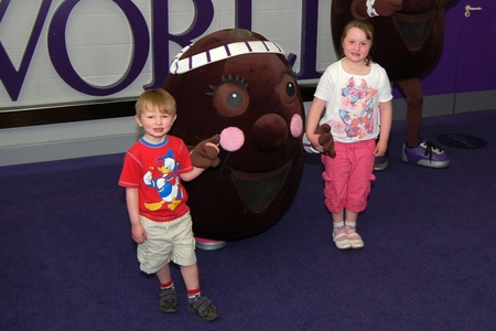 Cadbury World - at the Cadbury's chocolate factory - Bournville, Birmingham