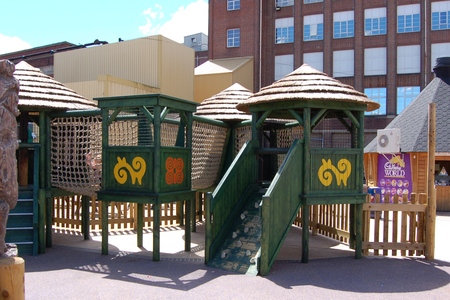 Children's play area at Cadbury World, Bournville, Birmingham