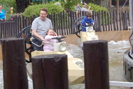 Wave surfer ride at Legoland Windsor