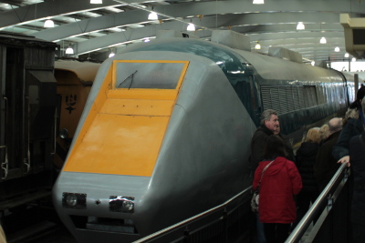 APT Advanced Passenger Train at Locomotion Shildon Railway Museum