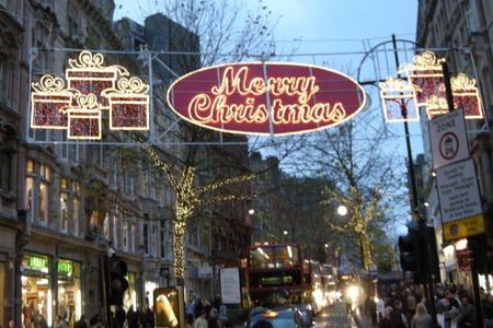 Christmas in Birmingham England