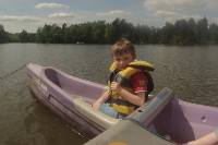 Water sports on the lake at Center Parcs - Katakanu