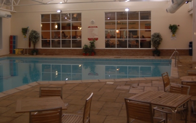 Indoor swimming pool at John Fowler Ilfracombe Holiday Park