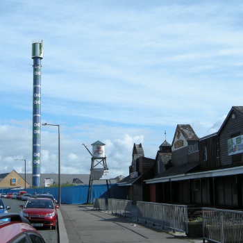 Frontierland closed down Theme Park at Morecambe Lancashire