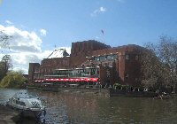 Stratford Royal Shakespeare Company Theatre and River Avon