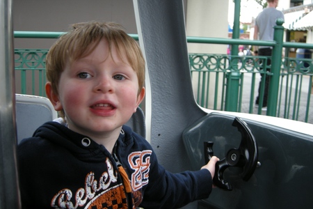 Camping at Drayton Manor campsite, with days out at DraytonManor Thomasland and Cadbury World camping3-thomasland09