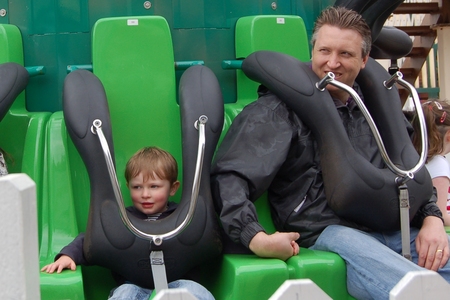 Camping at Drayton Manor campsite, with days out at DraytonManor Thomasland and Cadbury World camping3-thomasland11
