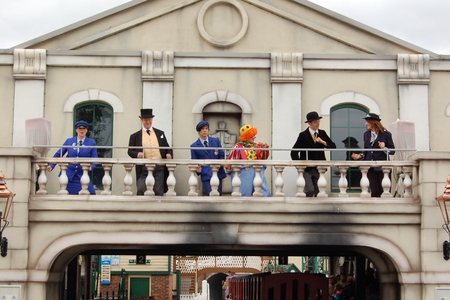Camping at Drayton Manor campsite, with days out at DraytonManor Thomasland and Cadbury World camping3-thomasland13