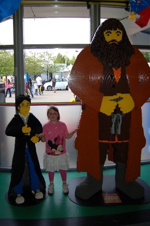 Lego Harry Potter and Hagrid at Legoland