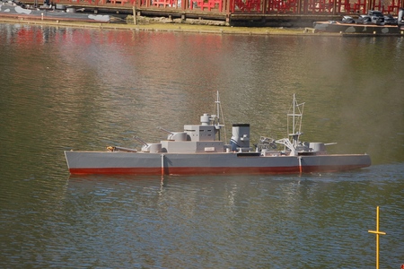 Naval Warfare at Peasholm Park in Scarborough peasholmpark04