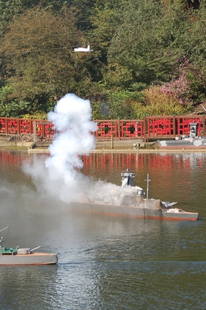 Naval Warfare at Peasholm Park in Scarborough peasholmpark06