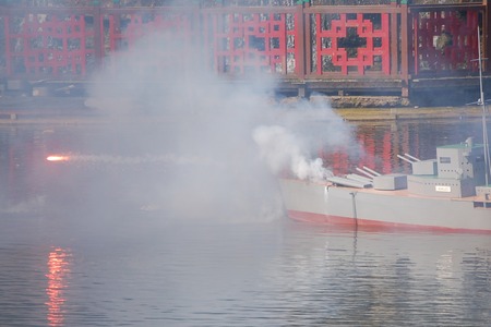 Naval Warfare at Peasholm Park in Scarborough peasholmpark15