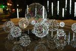 Paris Christmas market and Christmas lights