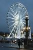 Paris Christmas market and Christmas lights