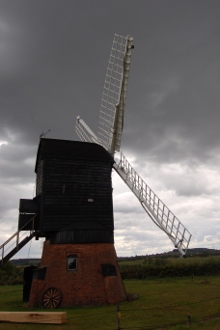 Windmill at Avoncroft Historical Building Museum in Bromsgrove Worcestershire
