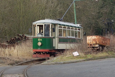 Tram at Black Country Living Museum