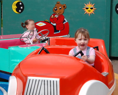 funfair ride at Butlins Skegness