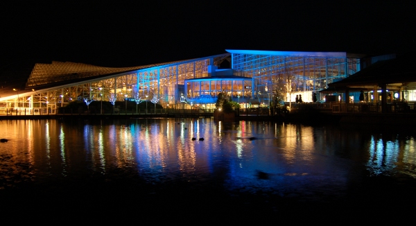 Center Parcs Whinfell Forest at Night