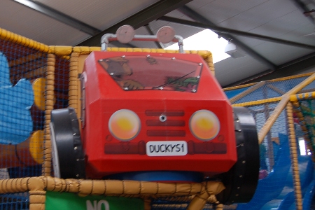 Soft play area at Ducky's Farm