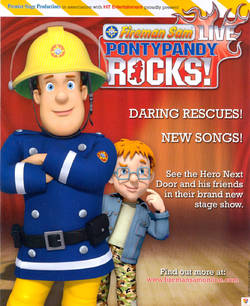 Fireman Sam Live - Pontypandy Rocks - theatre stage show