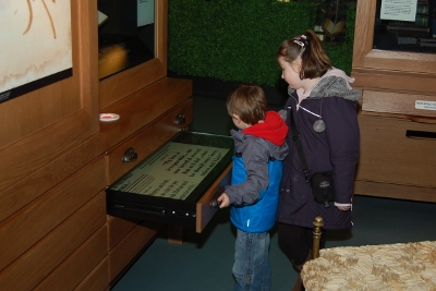 Draw exhibit at Flarence Nightingale Museum in London