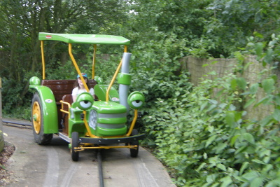 Tractor ride at Gullivers Farm Park