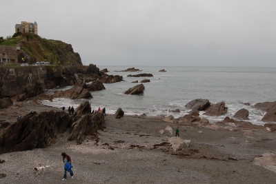 Rocky beach at Ilfracombe, Devon