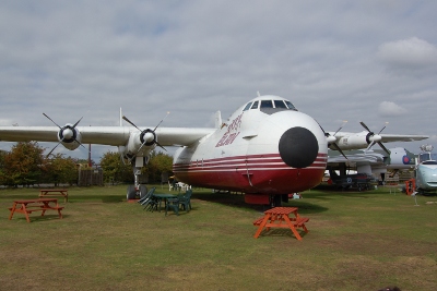 Cargo plane at the Midlands Air Museum