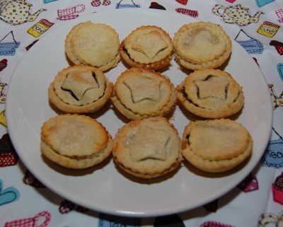 Homemade mince pies