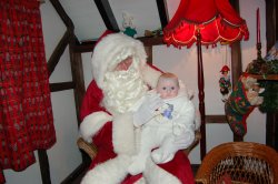Santa and Baby