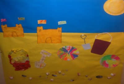 Summer Craft Picture - Seaside scene