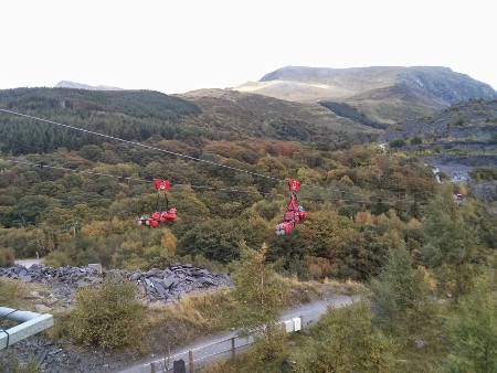 Zip World in Wales